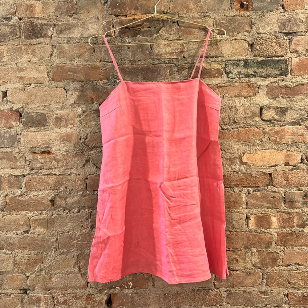 Reformation Aubree Linen Dress